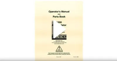 Hoelscher Bale Accumulator 1000 Instructions Control Lever/ Detent